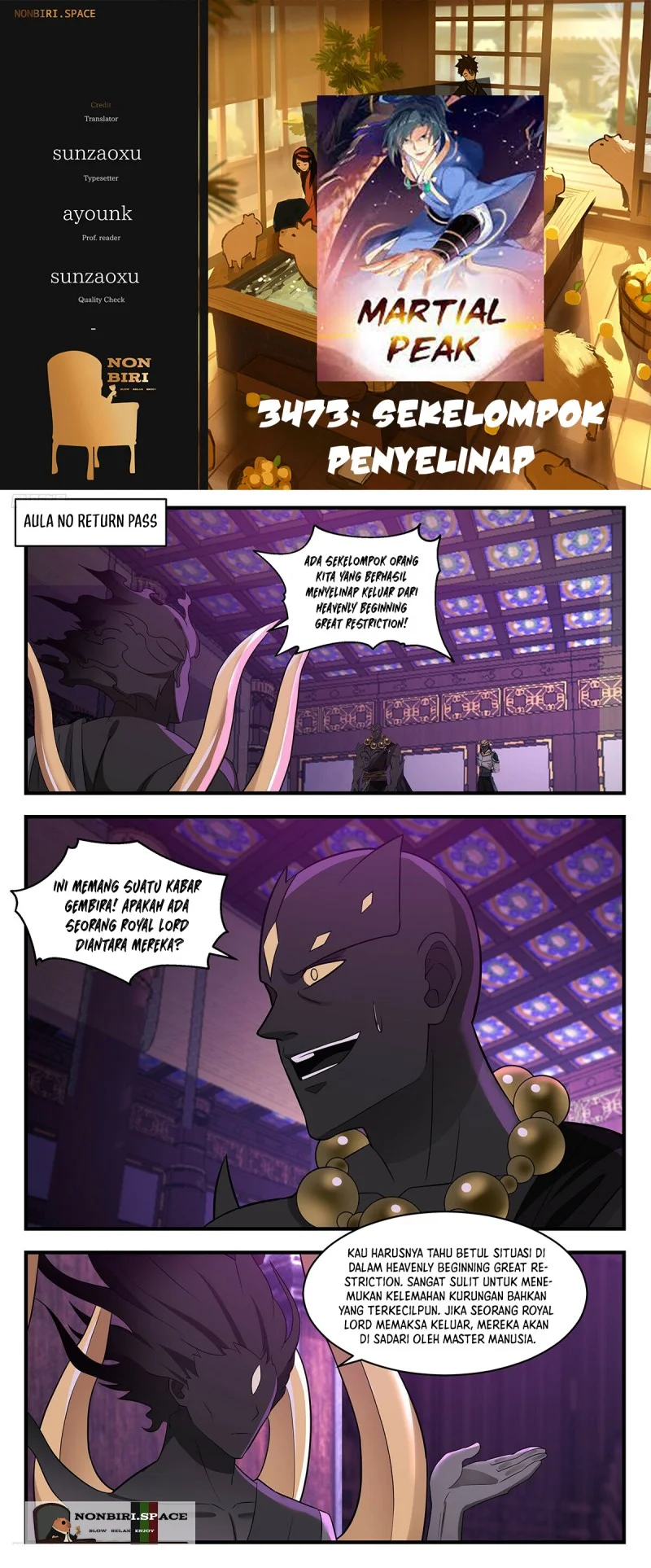 Komik Martial Peak Part 2 Chapter 3473 gambar 1