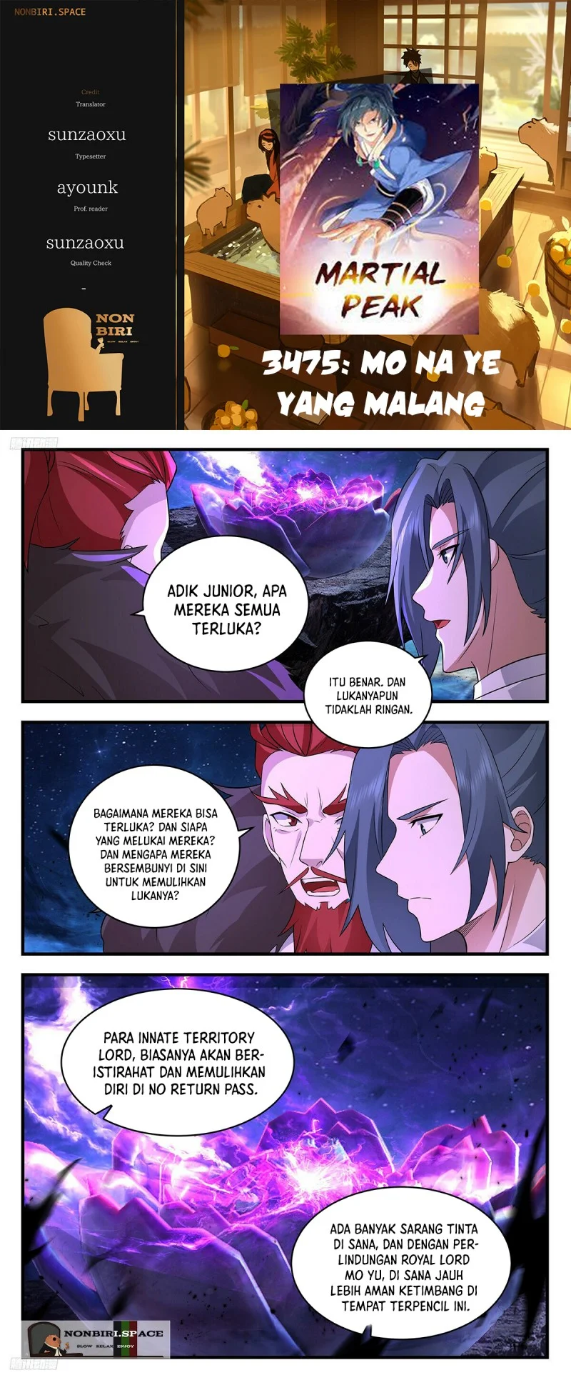 Komik Martial Peak Part 2 Chapter 3475 gambar 1