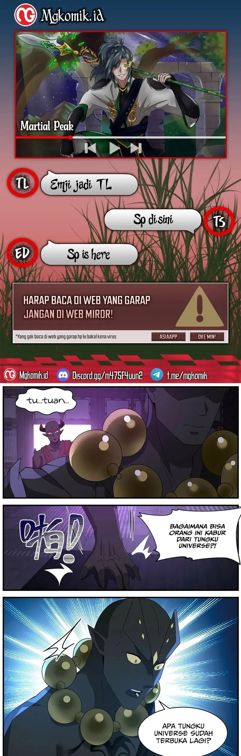 Komik Martial Peak Part 2 Chapter 3639 gambar 1