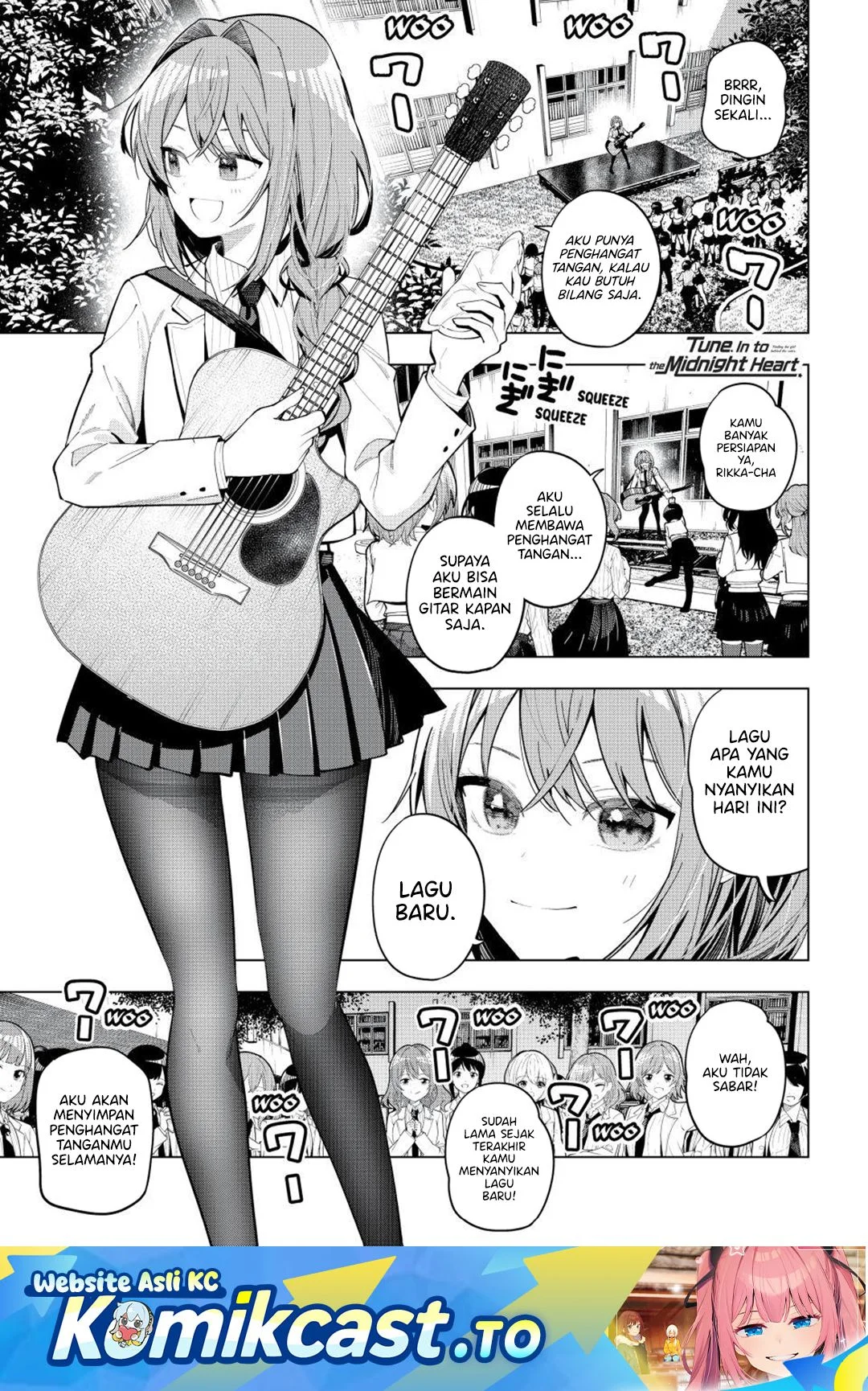 Komik Mayonaka Heart Tune Chapter 102 gambar 1