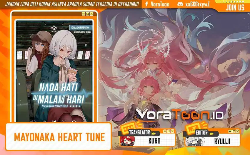 Komik Mayonaka Heart Tune Chapter 126 gambar 1