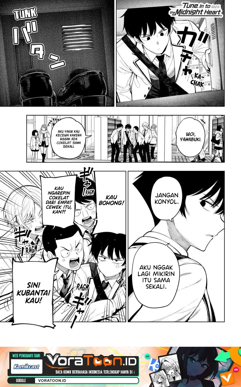 Komik Mayonaka Heart Tune Chapter 129 gambar 1