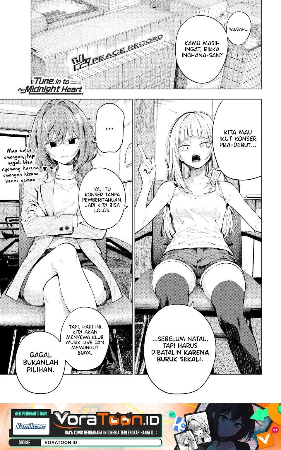 Manga Mayonaka Heart Tune Chapter 132 gambar 2
