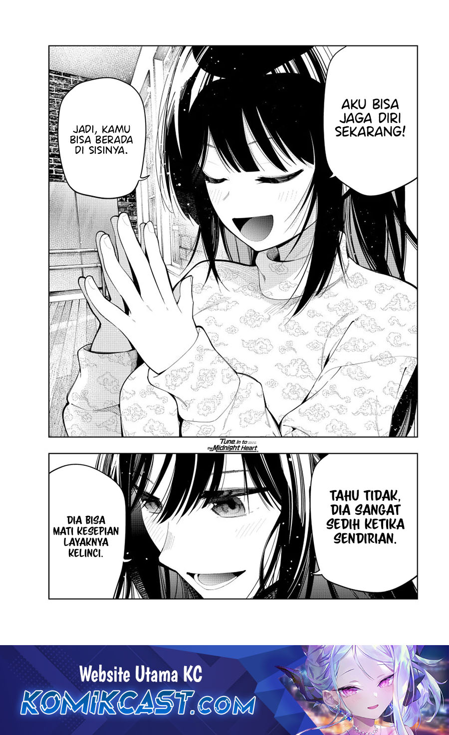 Komik Mayonaka Heart Tune Chapter 78 gambar 1