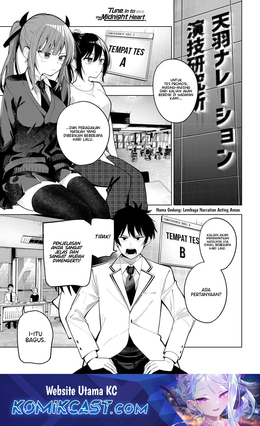 Komik Mayonaka Heart Tune Chapter 79 gambar 1