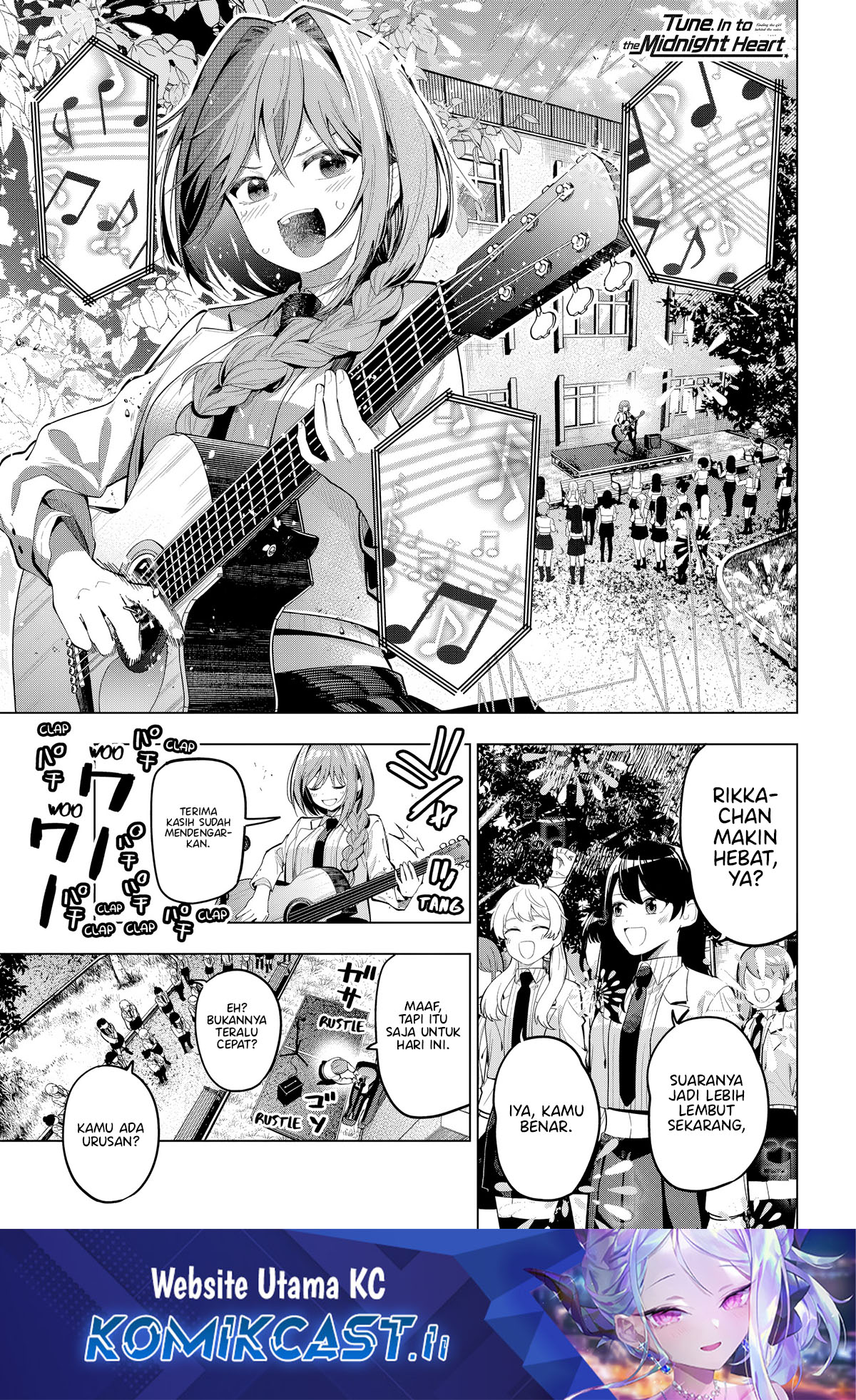 Komik Mayonaka Heart Tune Chapter 81 gambar 1