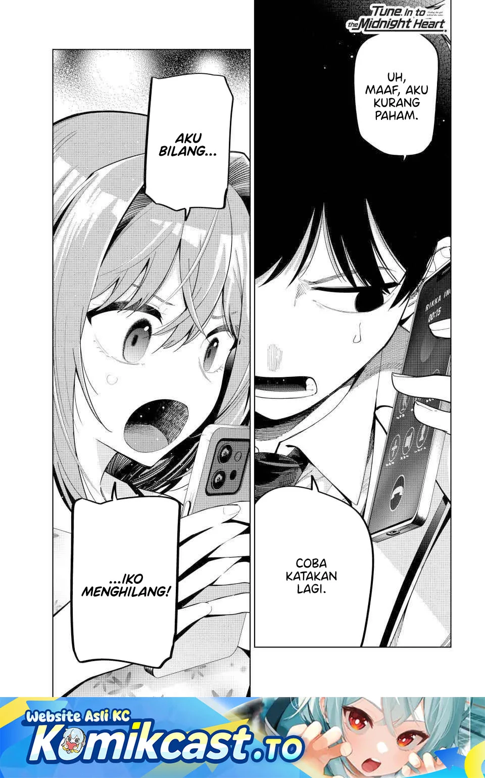Komik Mayonaka Heart Tune Chapter 94 gambar 1