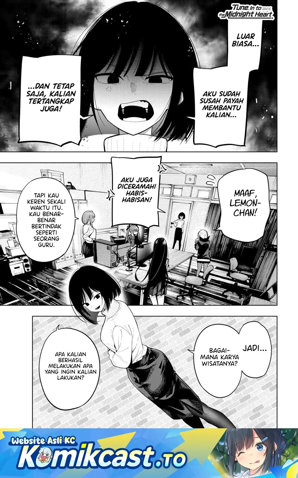 Komik Mayonaka Heart Tune Chapter 98 gambar 1