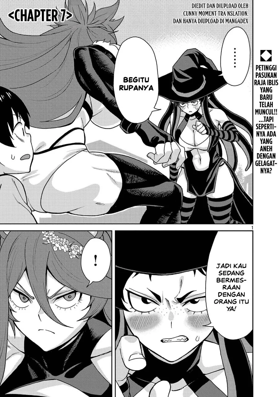 Komik Mazoku no Musumetachi to Okuru Midareta Isekai Seikatsu Chapter 7 gambar 1