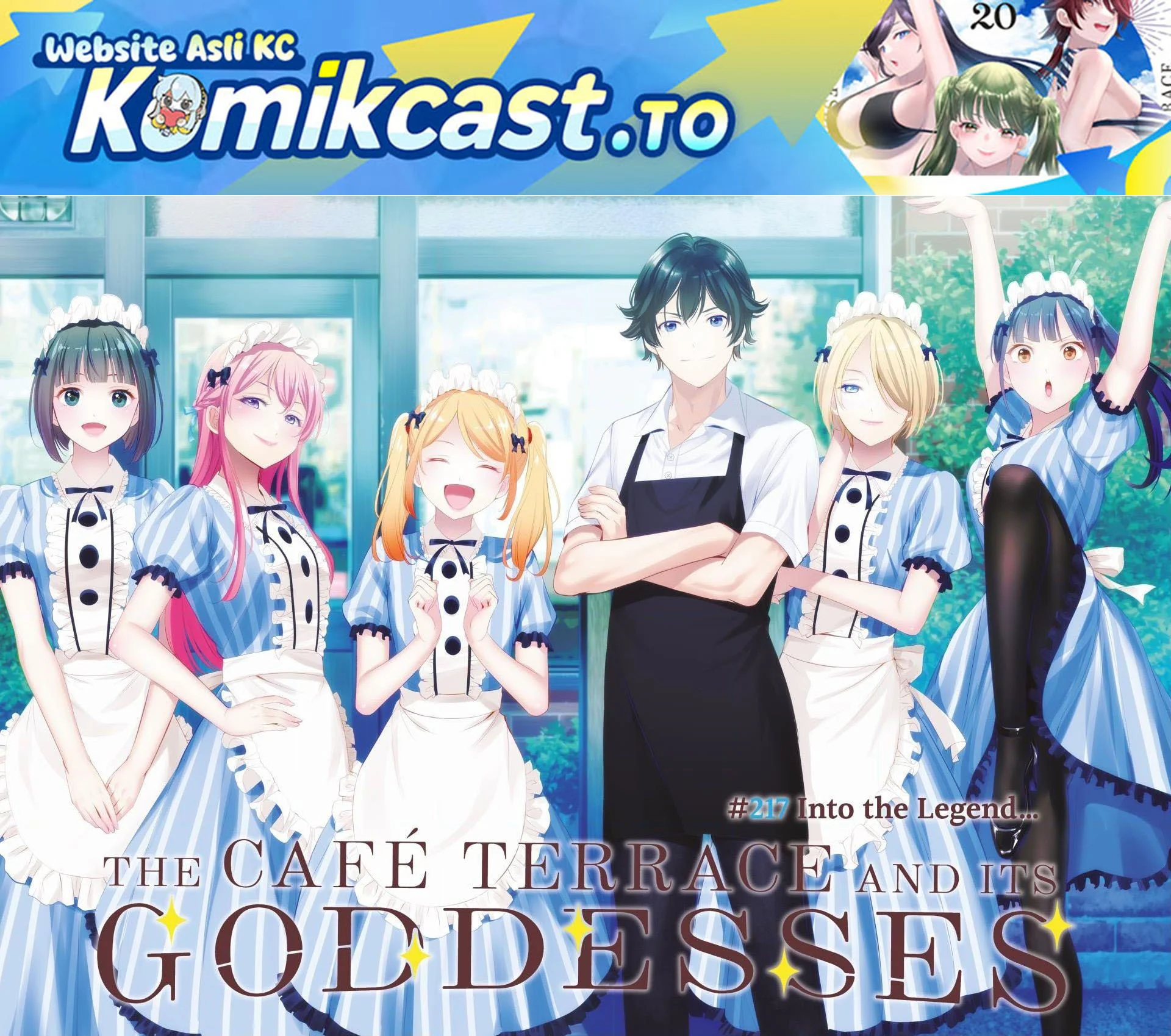 Komik Megami no Kafeterasu (Goddess Café Terrace) Chapter 217 gambar 1