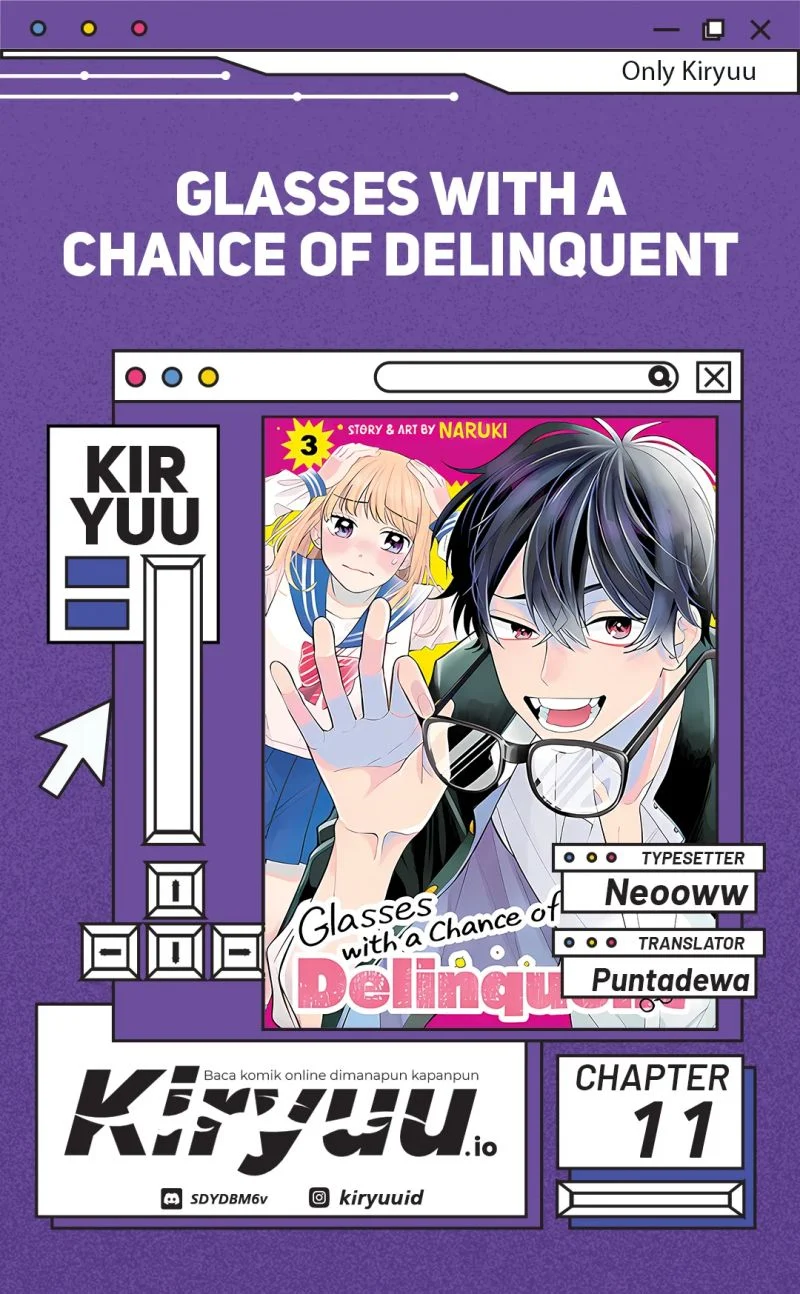 Komik Megane Tokidoki Yankee-kun Chapter 11 gambar 1