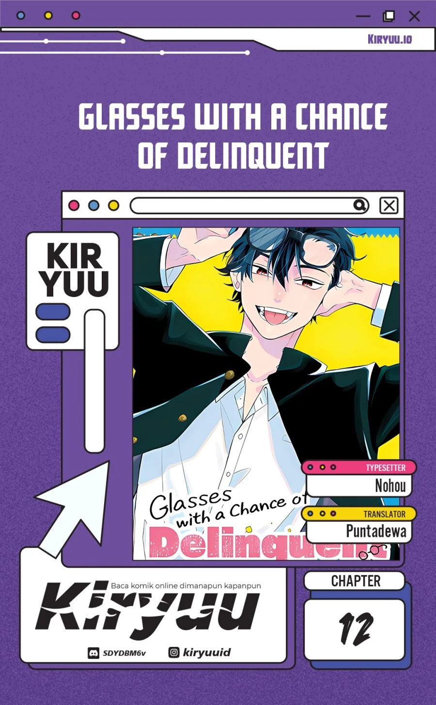 Komik Megane Tokidoki Yankee-kun Chapter 12 gambar 1