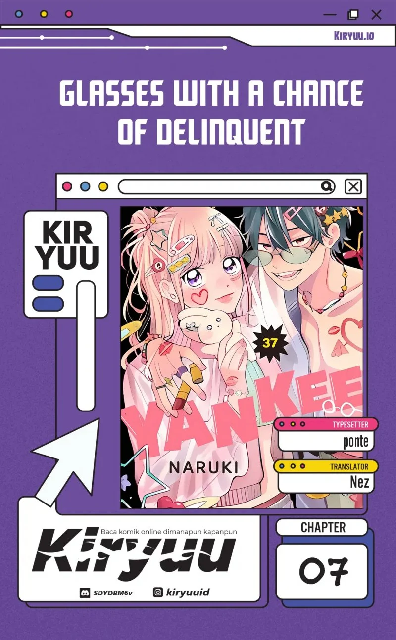 Komik Megane Tokidoki Yankee-kun Chapter 7 gambar 1