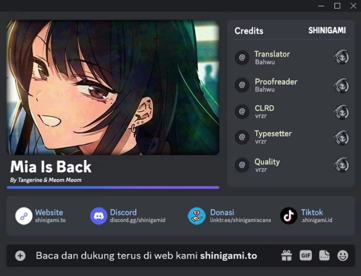 Komik Mia Has Returned Chapter 15 gambar 1