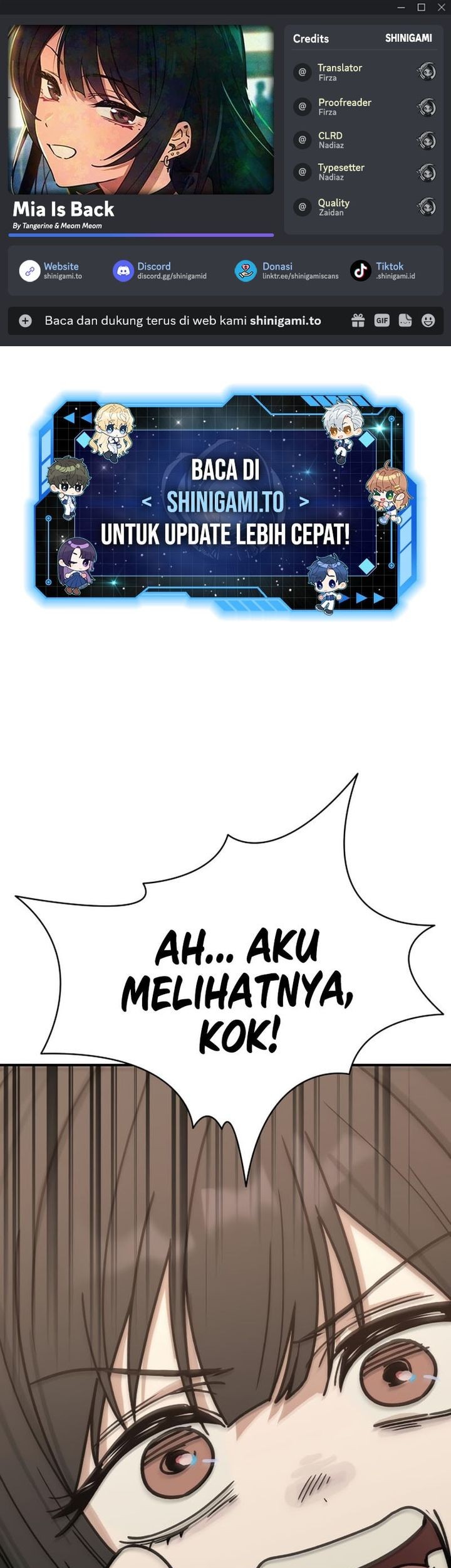 Komik Mia Has Returned Chapter 7 gambar 1