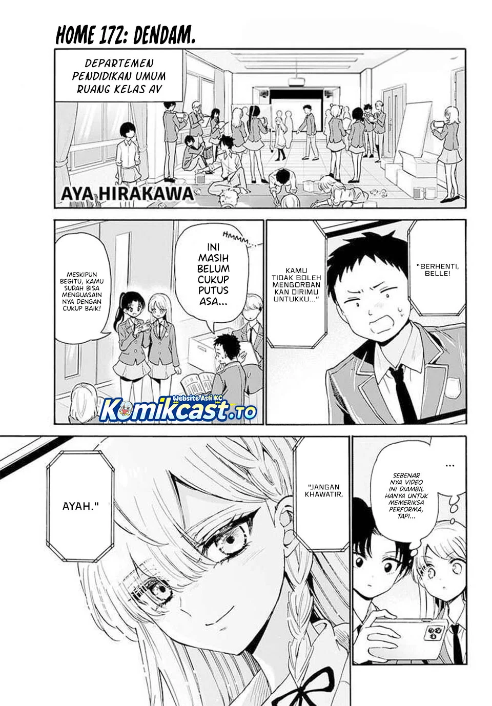Manga Mikadono Sanshimai wa Angai, Choroi Chapter 172 gambar 2