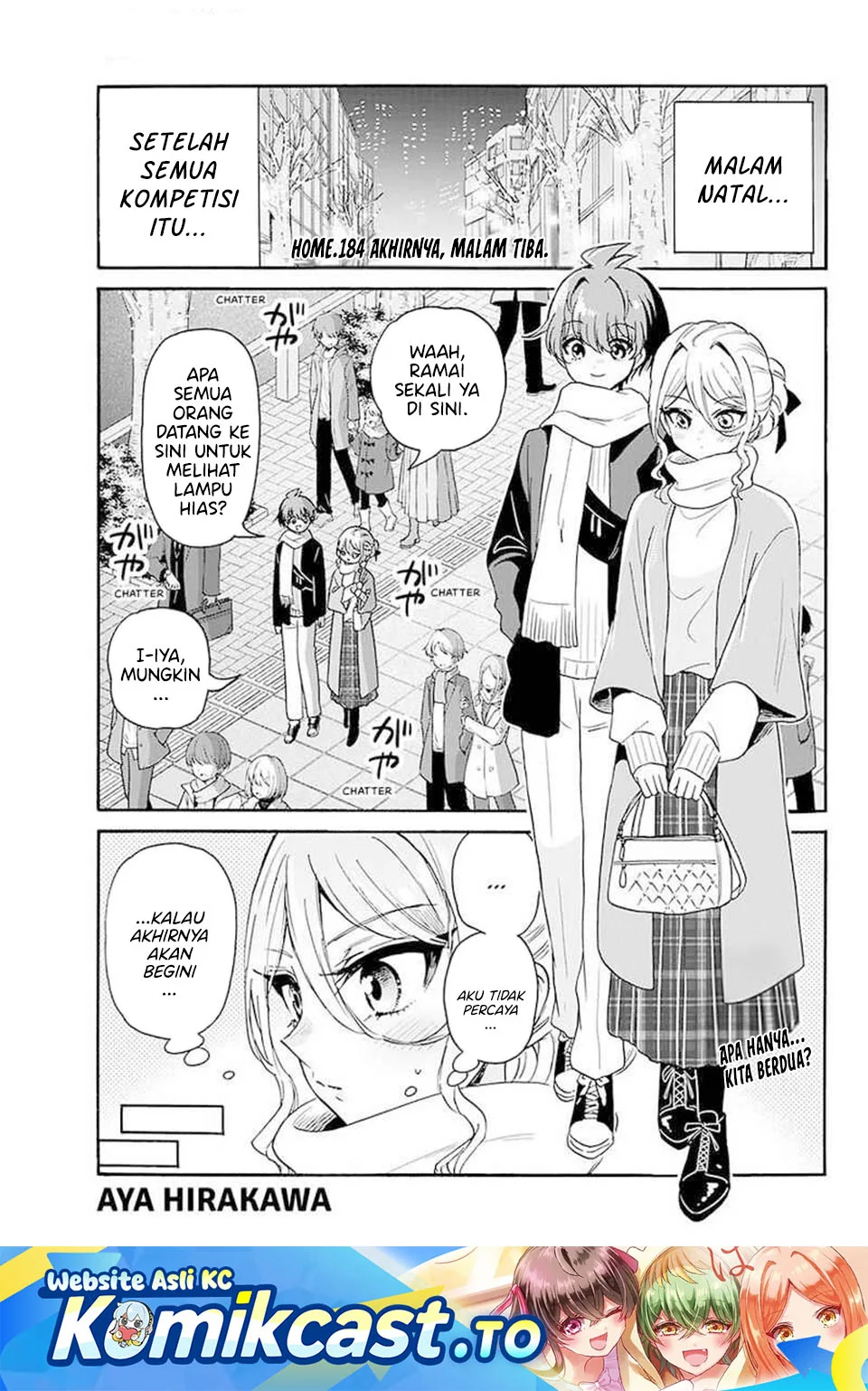 Komik Mikadono Sanshimai wa Angai, Choroi Chapter 184 gambar 1