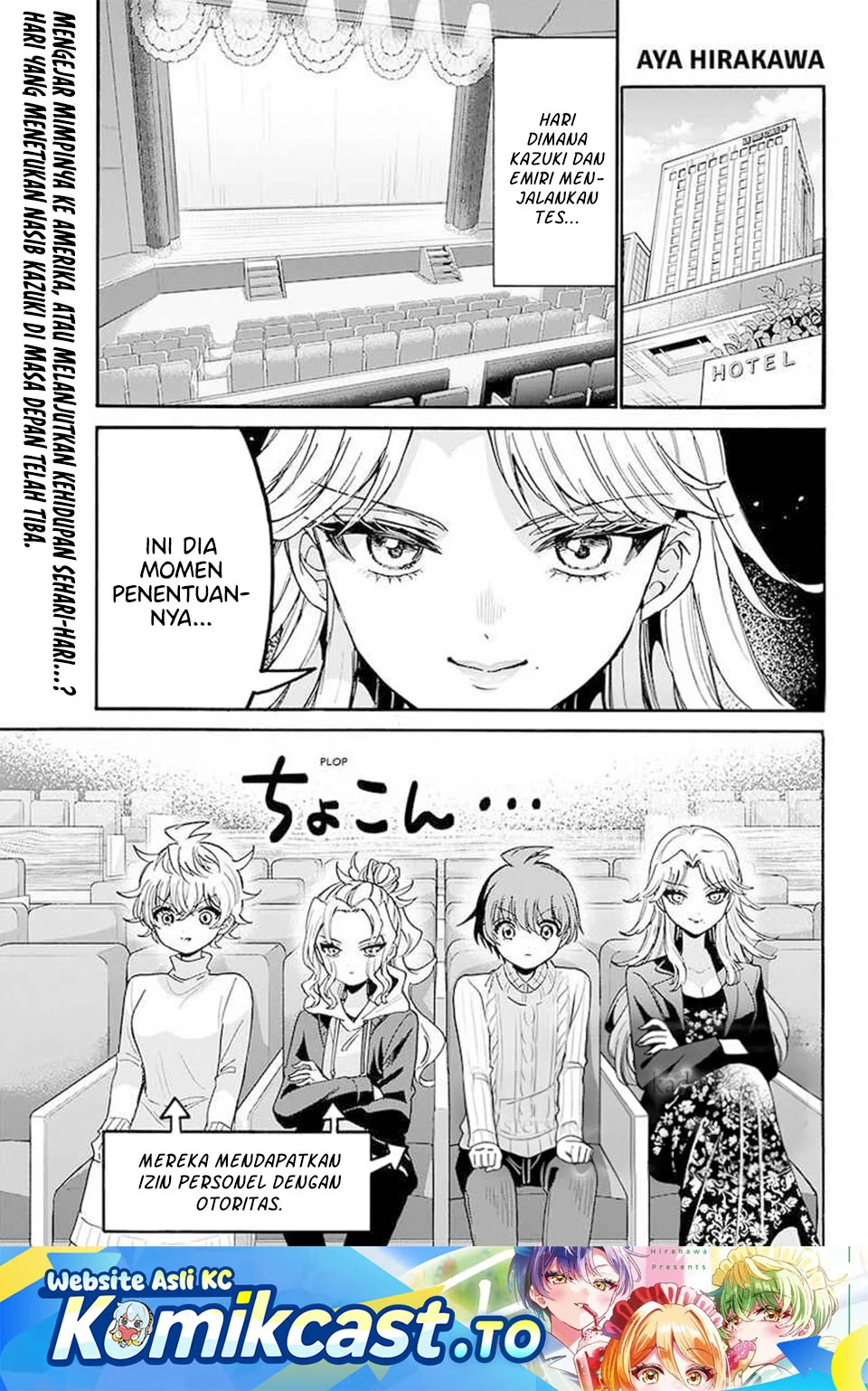 Manga Mikadono Sanshimai wa Angai, Choroi Chapter 203 gambar 2