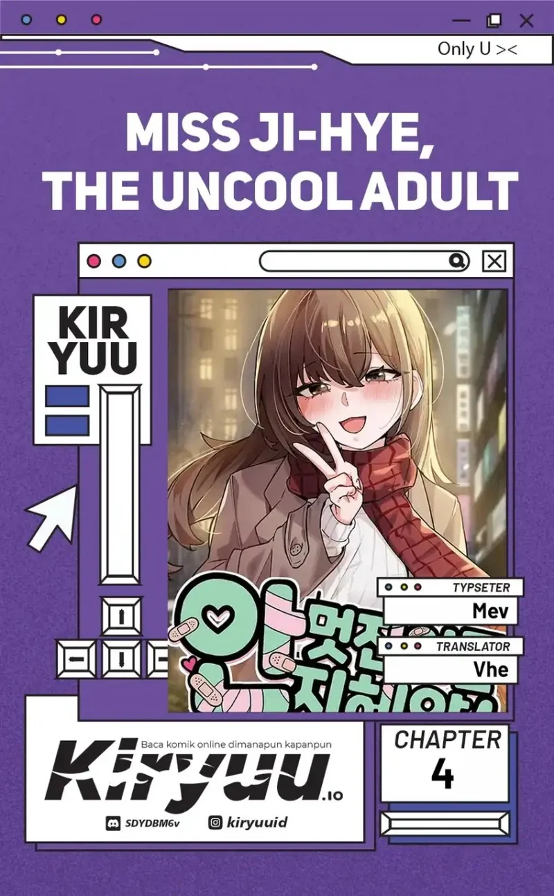 Komik Miss Ji-Hye, The Uncool Adult Chapter 4 gambar 1