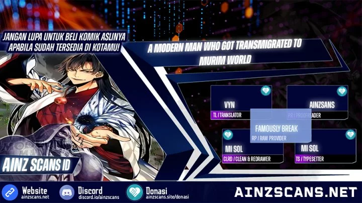 Komik Modern Man Who Fall Into Murim Chapter 131 gambar 1