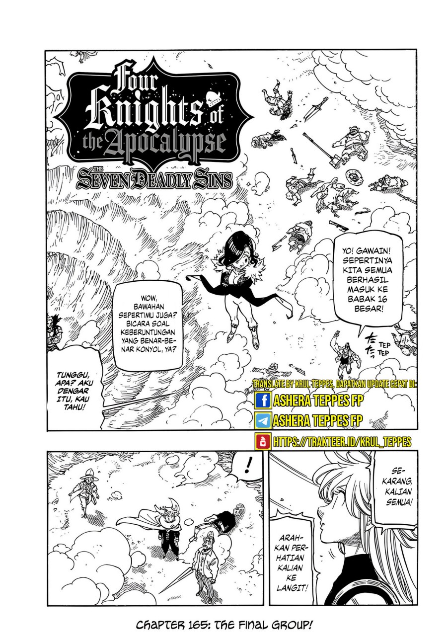 Manga Mokushiroku no Yonkishi Chapter 165 gambar 2