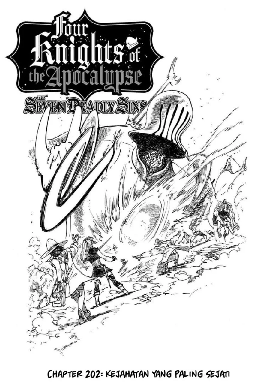 Manga Mokushiroku no Yonkishi Chapter 202 gambar 2