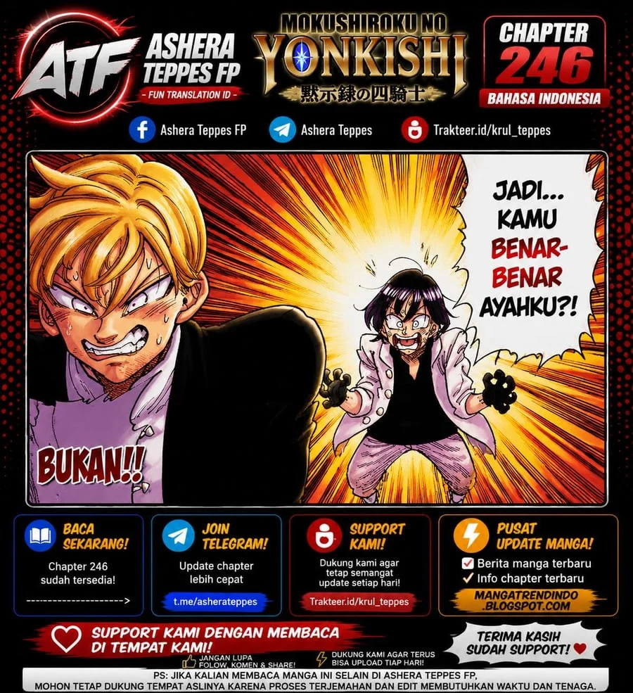 Komik Mokushiroku no Yonkishi Chapter 246 gambar 1