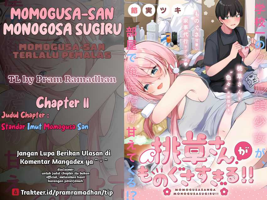 Komik Momogusa-san ga Monogusa Sugiru!! Chapter 11 gambar 1