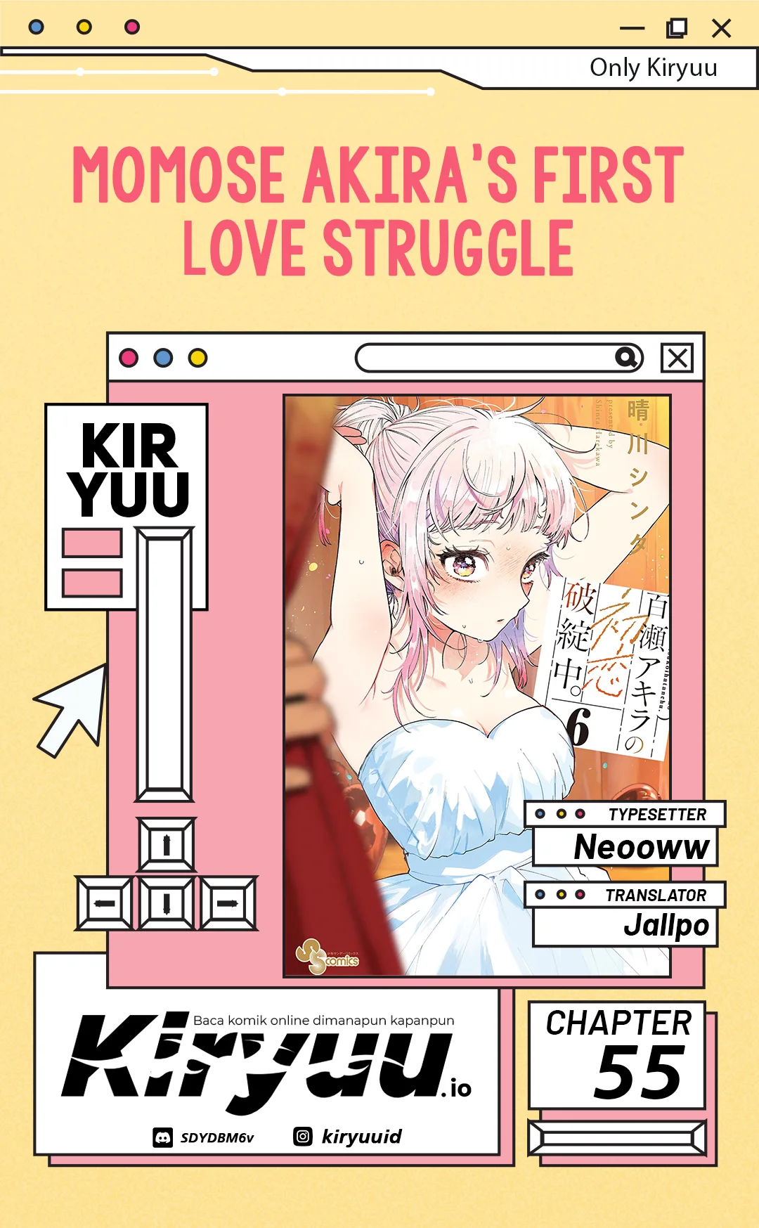 Komik Momose Akira no Hatsukoi Hatan-chuu. Chapter 55 gambar 1