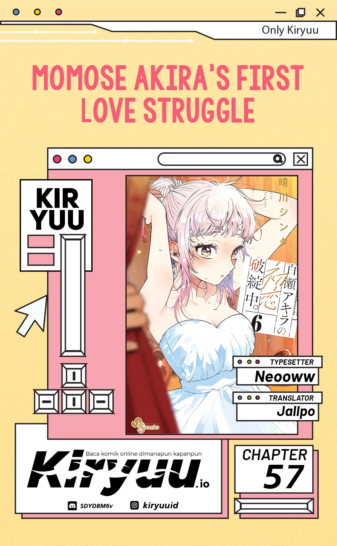 Komik Momose Akira no Hatsukoi Hatan-chuu. Chapter 57 gambar 1