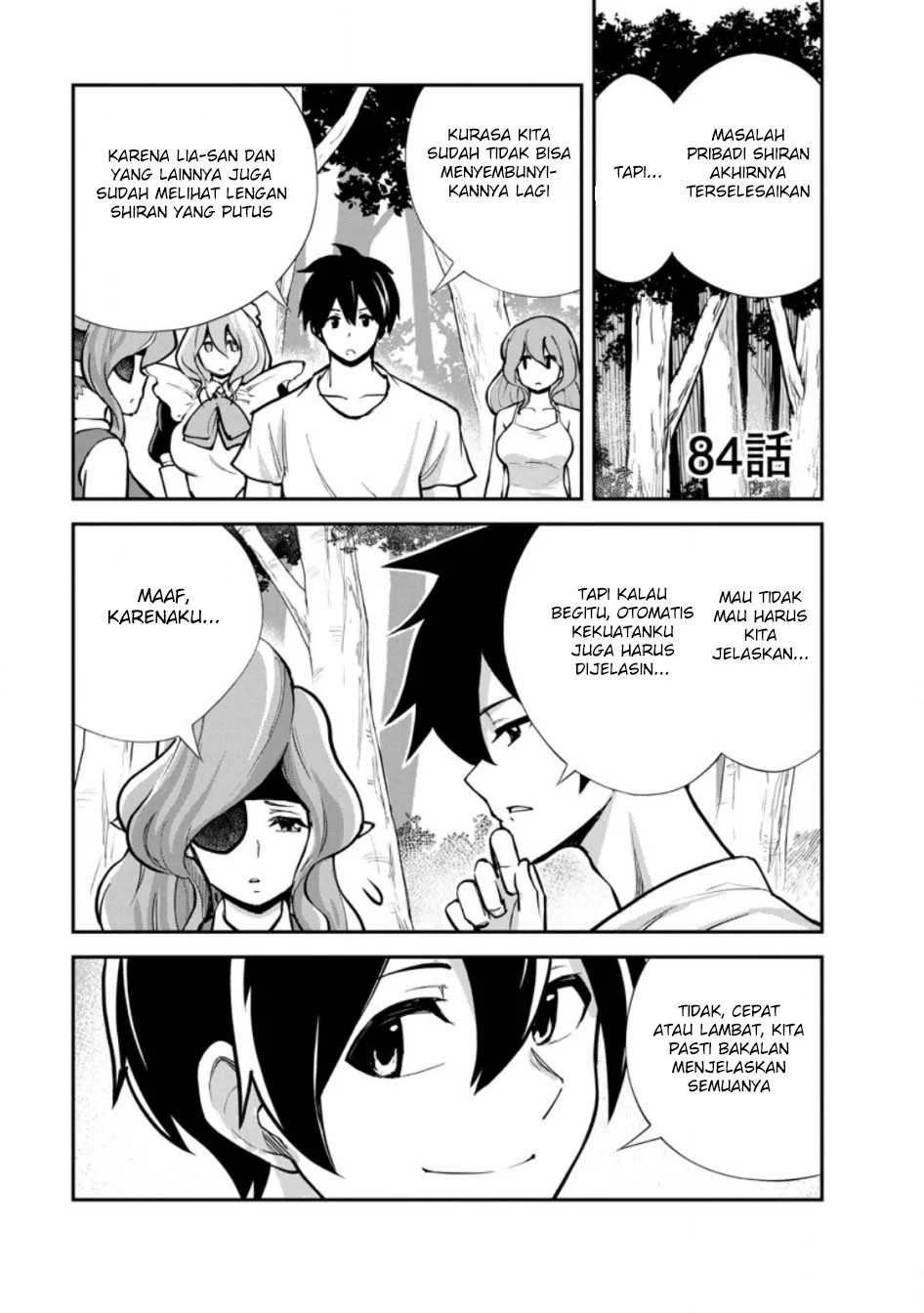 Manga Monster no Goshujin-sama Chapter 84 gambar 2