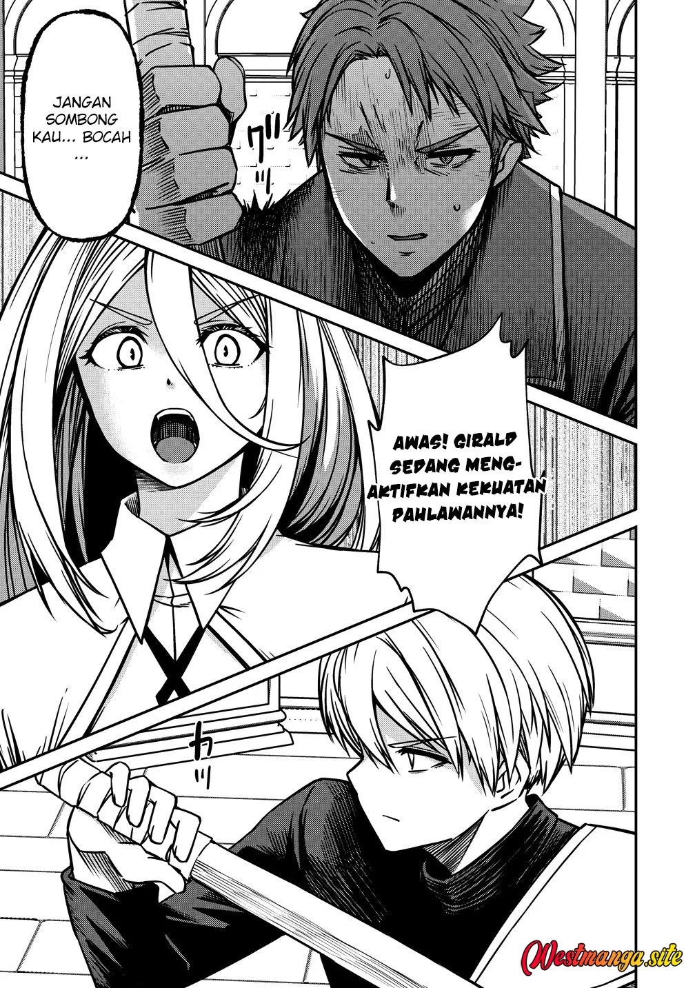 Manga Monster Onna Kanbu wa Osanaki Yuusha wo Dekiaisuru Chapter 24 gambar 2