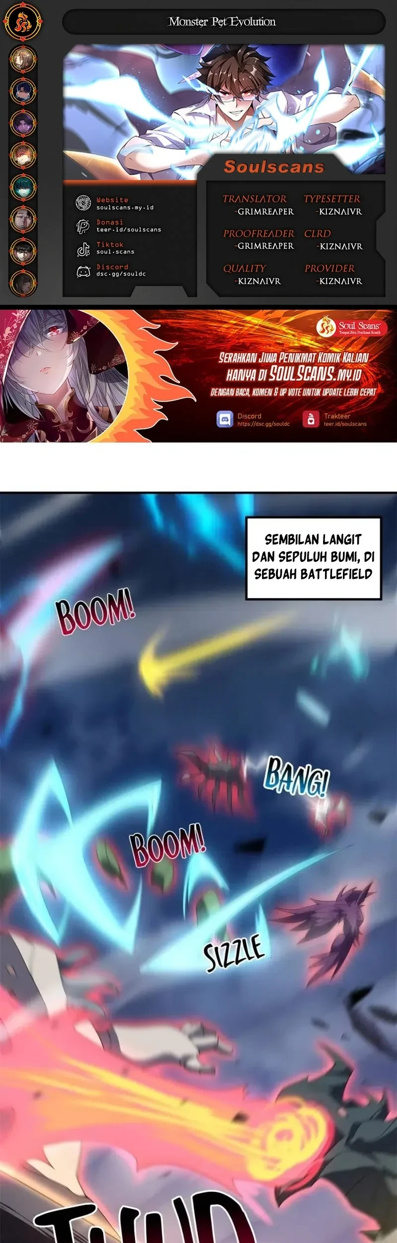 Komik Monster Pet Evolution Chapter 368 gambar 1