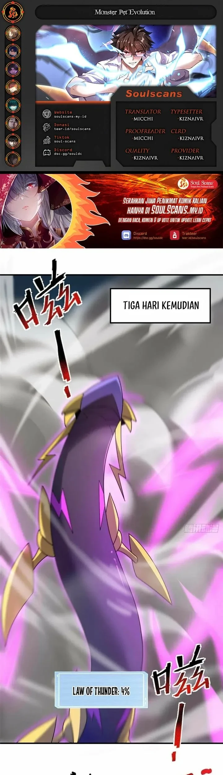 Komik Monster Pet Evolution Chapter 394 gambar 1