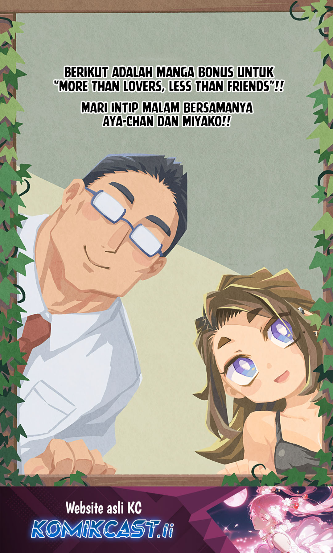 Komik More Than Lovers Less Than Friends Chapter 49.5 gambar 1