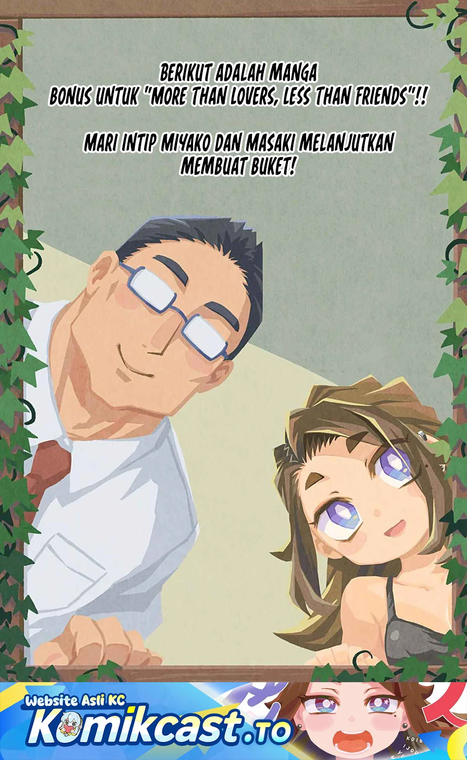 Komik More Than Lovers Less Than Friends Chapter 50.5 gambar 1