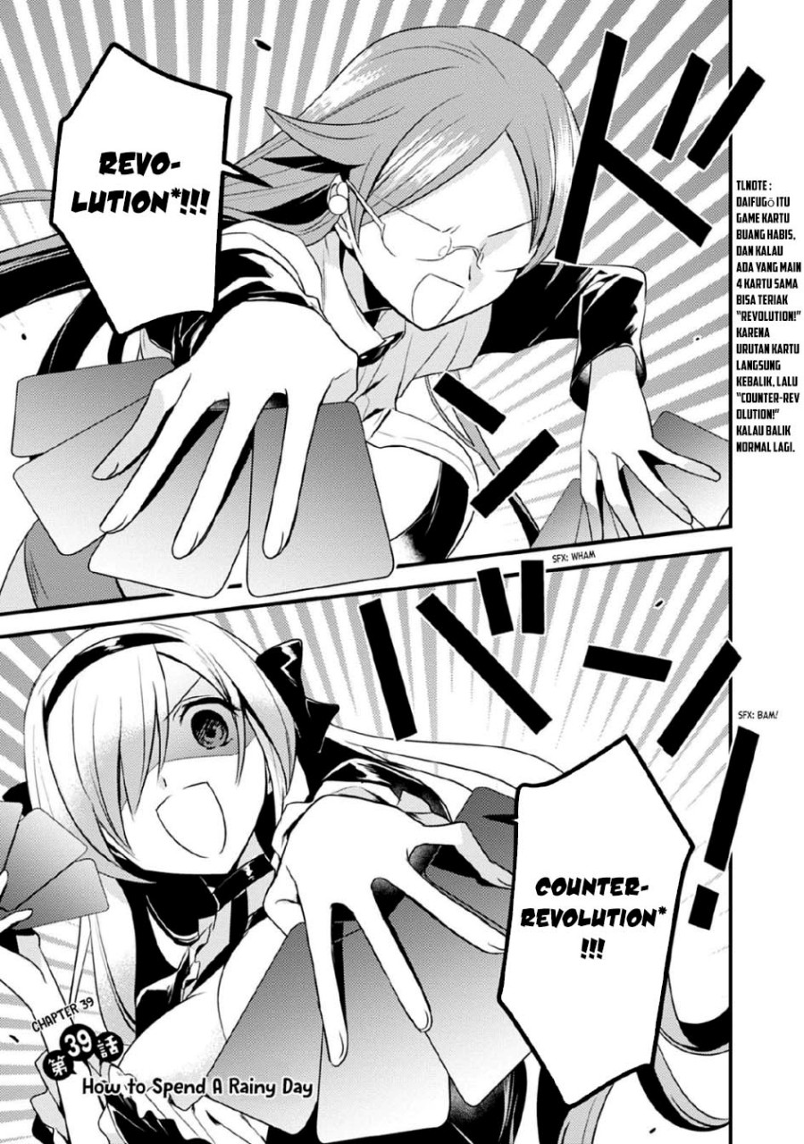 Manga Mother of the Goddess Dormitory Chapter 39 gambar 2