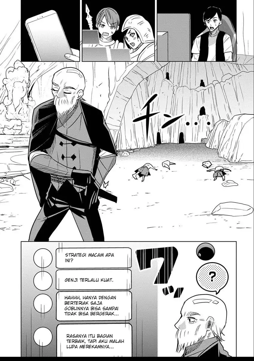 Komik Moto Tansakusha no Ojii-chan: Mago ni Segamarete Dungeon Haishin o Hajimeta njaga, Nazeka Bazuriotta wai Chapter 2.1 gambar 1