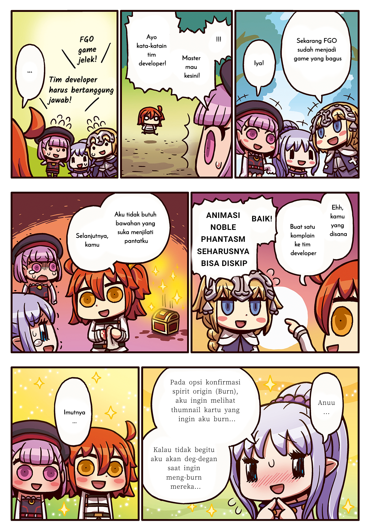 Komik Motto Manga de Wakaru! Fate/Grand Order Chapter 39 gambar 1