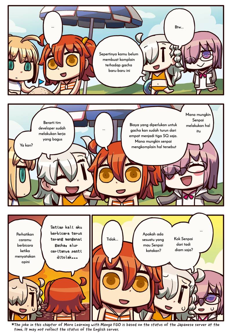 Komik Motto Manga de Wakaru! Fate/Grand Order Chapter 40 gambar 1