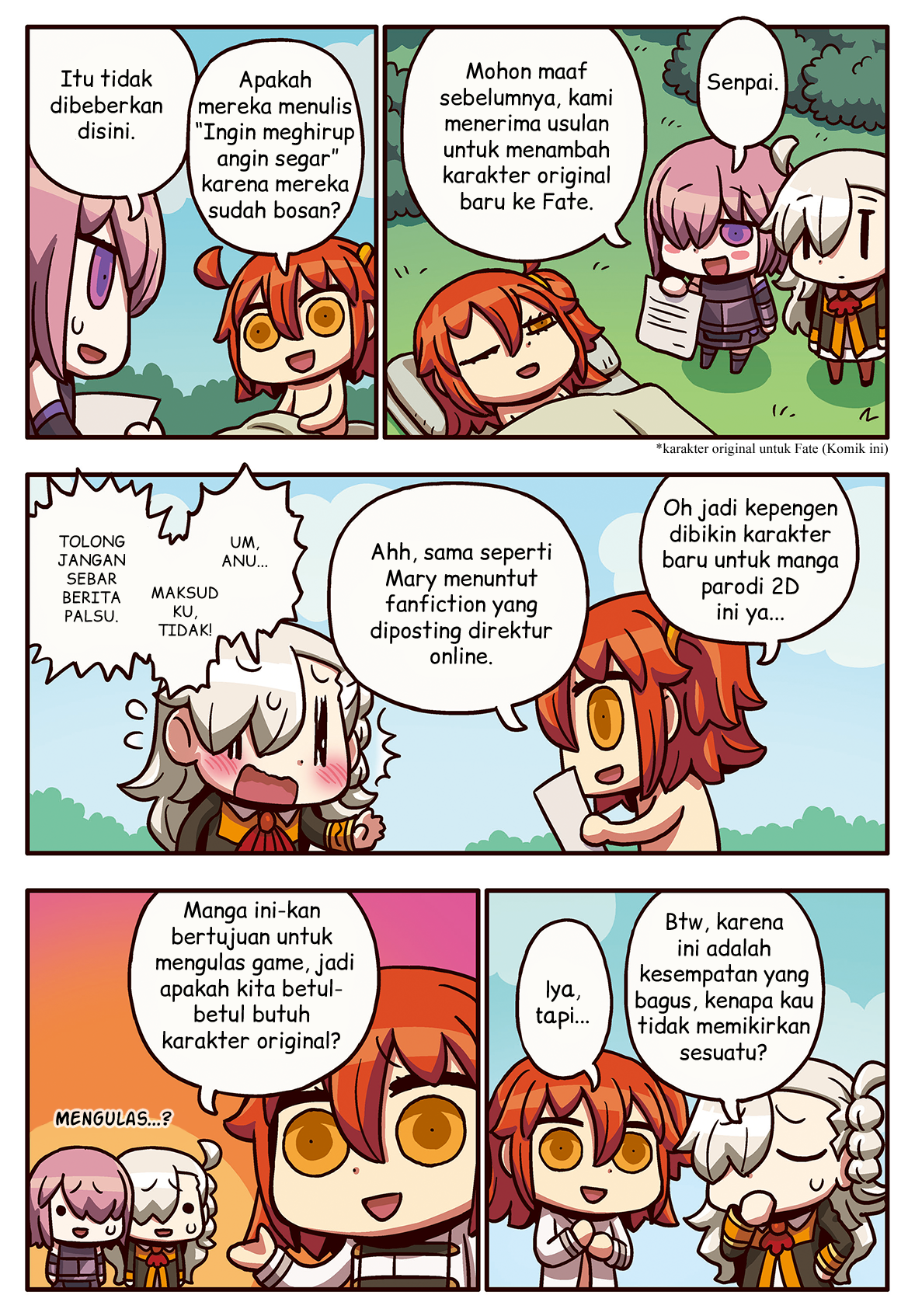 Komik Motto Manga de Wakaru! Fate/Grand Order Chapter 42 gambar 1