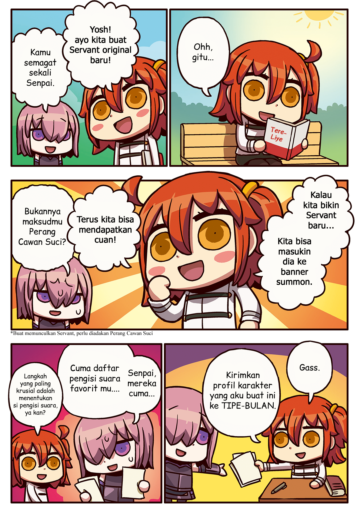 Komik Motto Manga de Wakaru! Fate/Grand Order Chapter 43 gambar 1