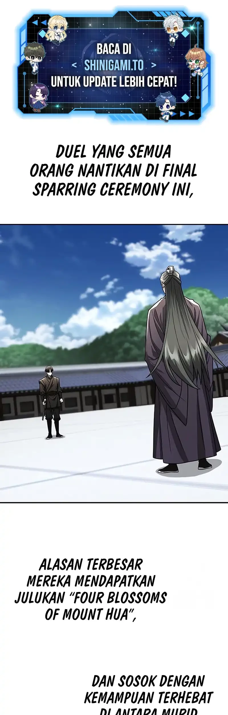 Komik Mount Hua Sect’s Genius Phantom Swordsman Chapter 45 gambar 1
