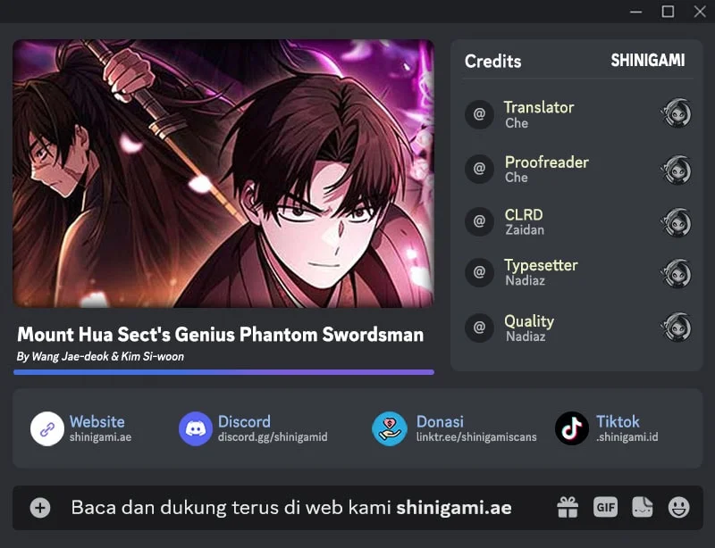 Komik Mount Hua Sect’s Genius Phantom Swordsman Chapter 71 gambar 1