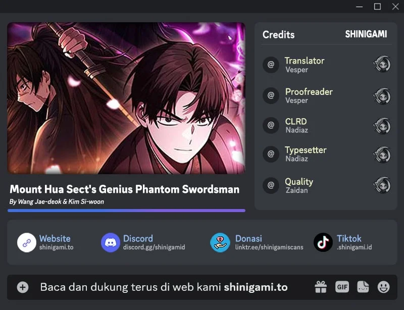 Komik Mount Hua Sect’s Genius Phantom Swordsman Chapter 76 gambar 1