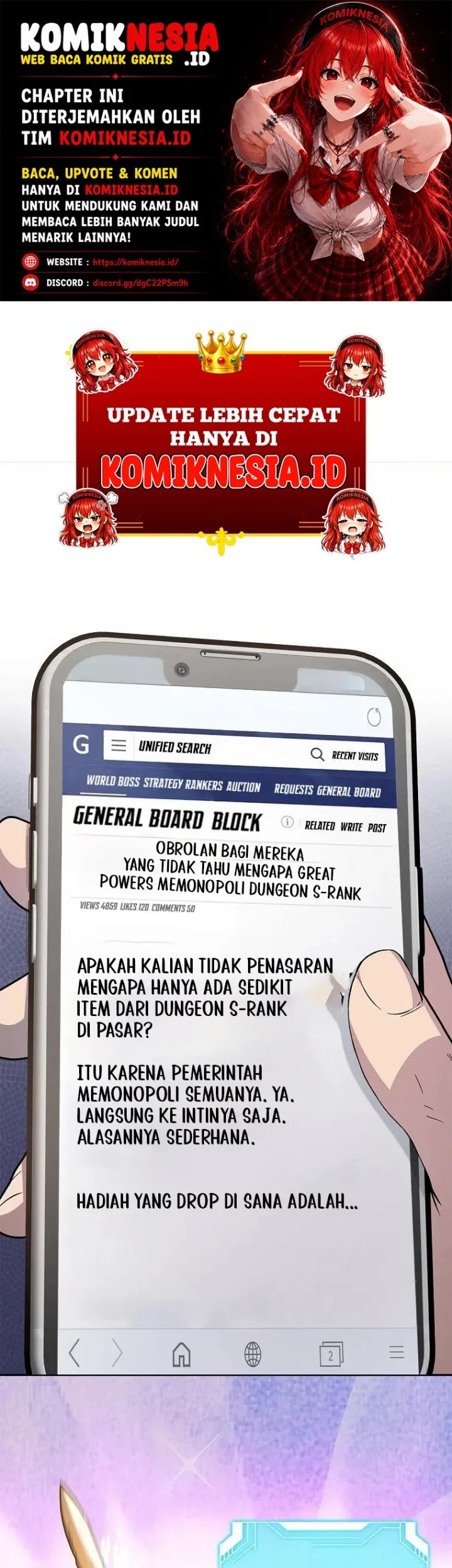 Komik Mr. Kim Strikes It Rich with Auto-Hunting Chapter 19 gambar 1