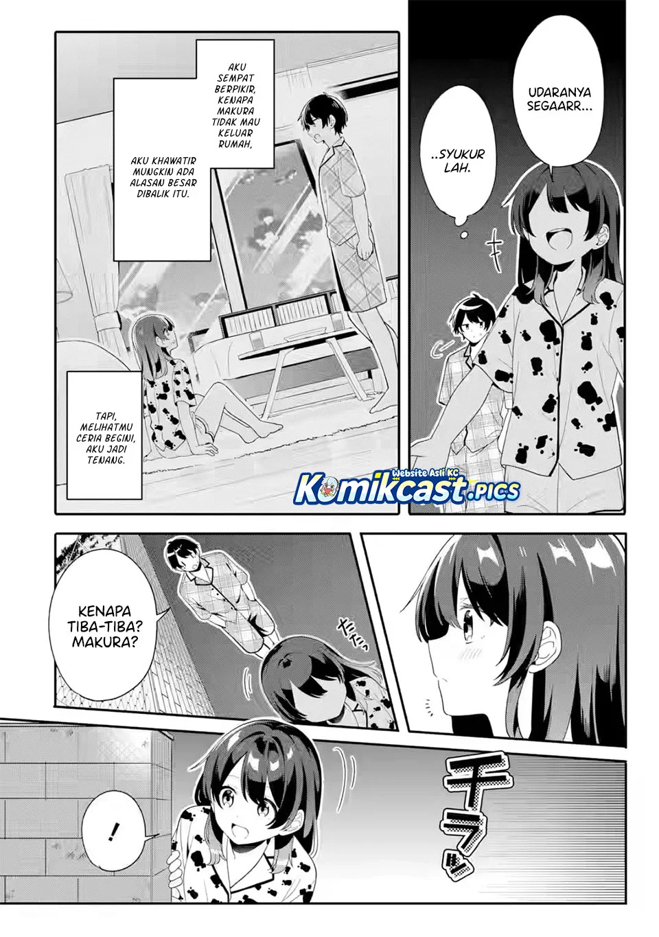 Manga Muboubi Kawaii Pajama Sugata no Bishoujo to Heya de Futarikiri Chapter 8 gambar 2