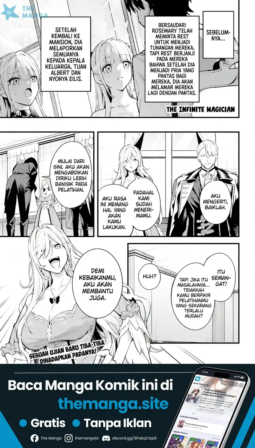 Manga Mugen no Majutsu Shi Maryoku Nashi de Heimin no Ko to Hakugai Sareta Ore. Jitsuha Mugen no Maryoku Mochi Chapter 7 gambar 2