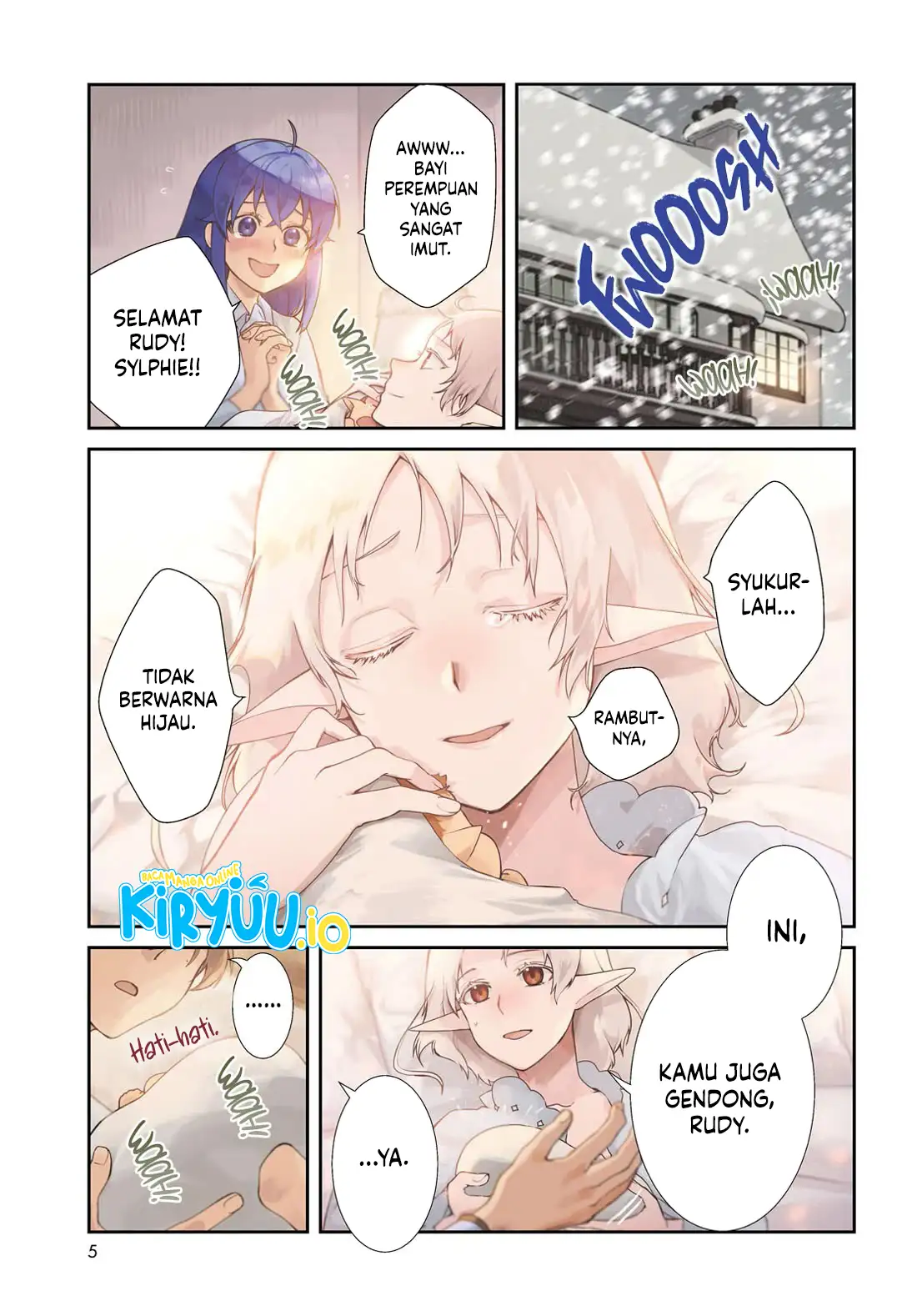 Manga Mushoku Tensei: Isekai Ittara Honki Dasu Chapter 117 gambar 2