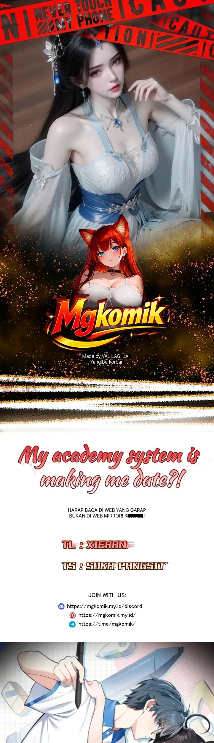 Komik My Academic System Is Making Me Date?! Chapter 14 gambar 1